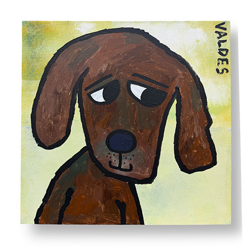 Marius Valdes 24x24 You Know You Can't Stay Mad WP5914